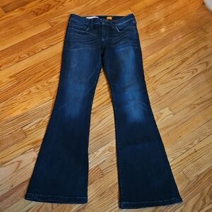 Pilcro Deep Blue Flare Jeans